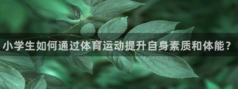 3377体育官方正版app娱乐40996：小学生如何