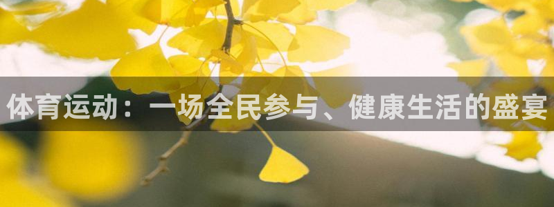 3377体育官网下载联系电话：体育运动：一场全民参与